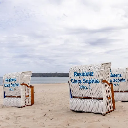 Apartmán Strandlaeufer In Der Residenz Clara Sophia *
